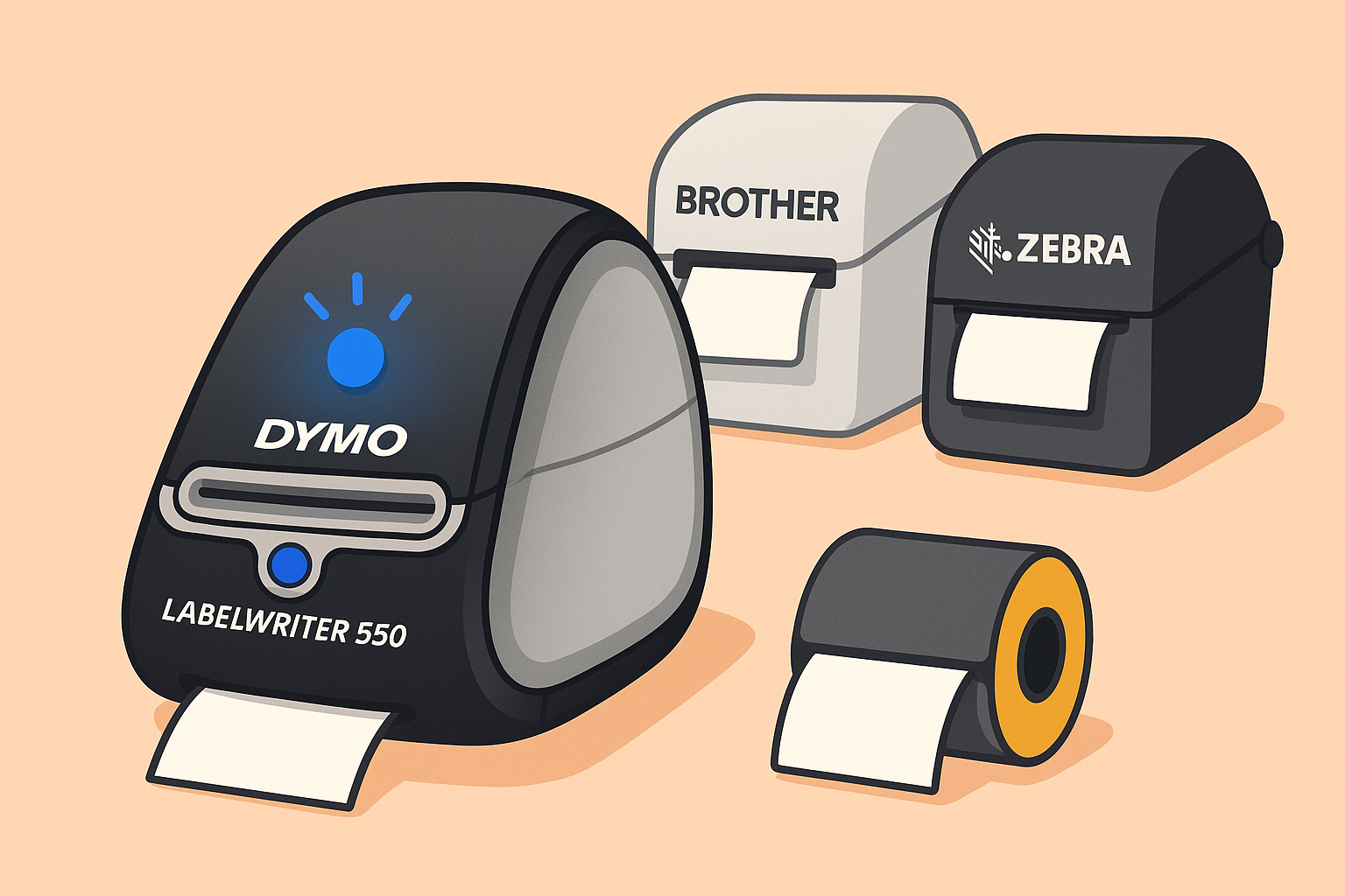 Blinker lyset på din Dymo-printer? Her er hvorfor