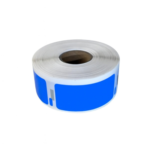 Dymo 11352 kompatible etiketter blå, 25 x 54mm, 500 etiketter
