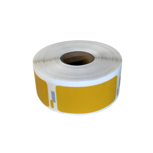 Dymo 11352 kompatible etiketter guld, 25 x 54mm, 500 etiketter