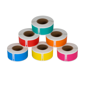 Dymo 11352 farvede kompatible etiketter