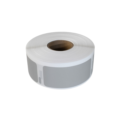 Dymo 11352 kompatible etiketter sølv, 25 x 54mm, 500 etiketter