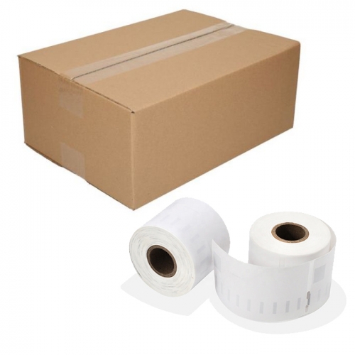10 ruller Dymo 99014 kompatible etiketter, 101 x 54mm, 220 etiketter