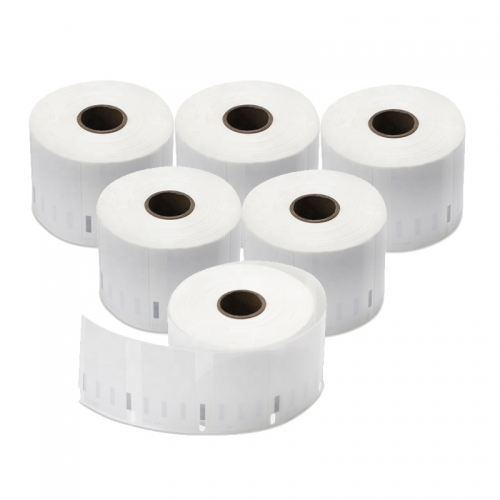 Dymo 2093094 aftagelig kompatible etiketter, 57 x 32mm, 6x 1000 etiketter