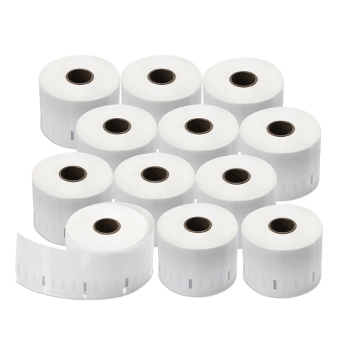 Dymo 2093095 aftagelig kompatible etiketter, 57 x 32mm, 12x 1000 etiketter