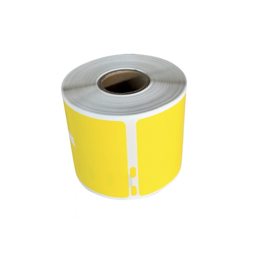 Dymo 99014 kompatible etiketter gul, 101 x 54mm, 220 etiketter