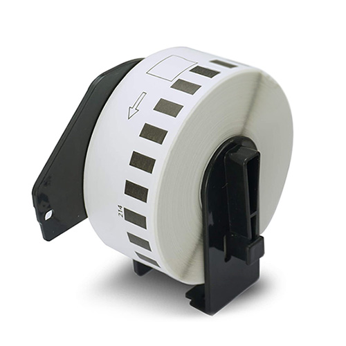 Brother DK-22214 kompatible etiketter, 12mm x 30,48m