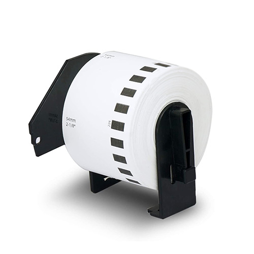 Brother DK-N55224 kompatible etiketter, 54mm x 30,48m