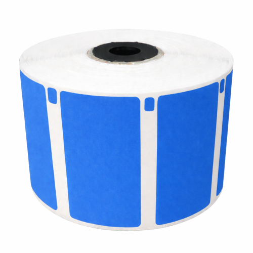 Epson kompatible etiketter, blå, 56 x 25mm, 1000 etiketter, aftagelig