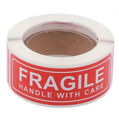 Advarselsetiketter Fragile handle with care - 120 stk.