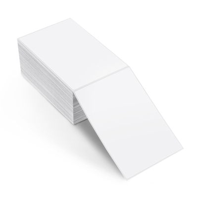 Fanfold verzendetiketter