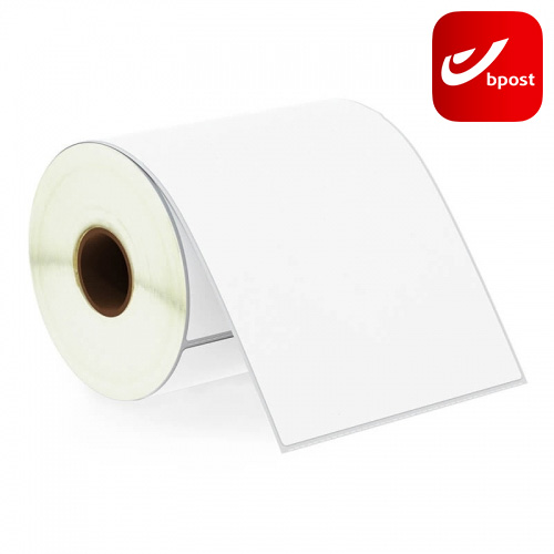 Bpost forsendelsesetiketter, 100 x 150mm, 300 etiketter