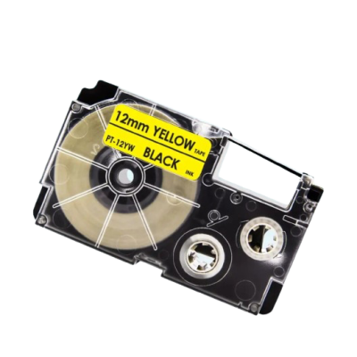 Casio XR-12YW kompatibel labeltape