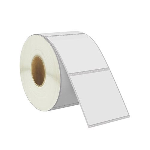Termiske etiketter, 58 x 60mm, aftagelig, 1000 etiketter